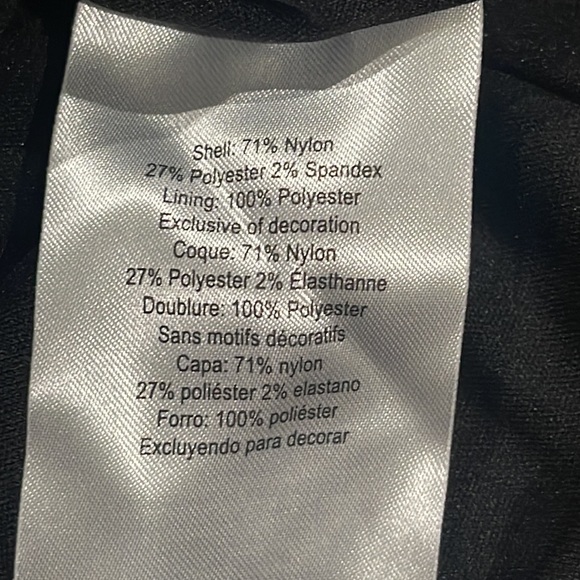 MOTHERHOOD MATERNITY LACE SIDE RUCHED MATERNITY DRESS BLACK SIZE MEDIUM. EUC - Picture 7 of 10